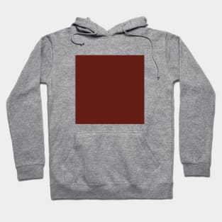 Solid Cherrywood color Hoodie